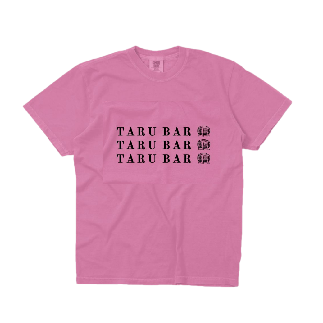 【5/10まで受注生産】TARU Tee Front triple Print ver(ユニセックス)