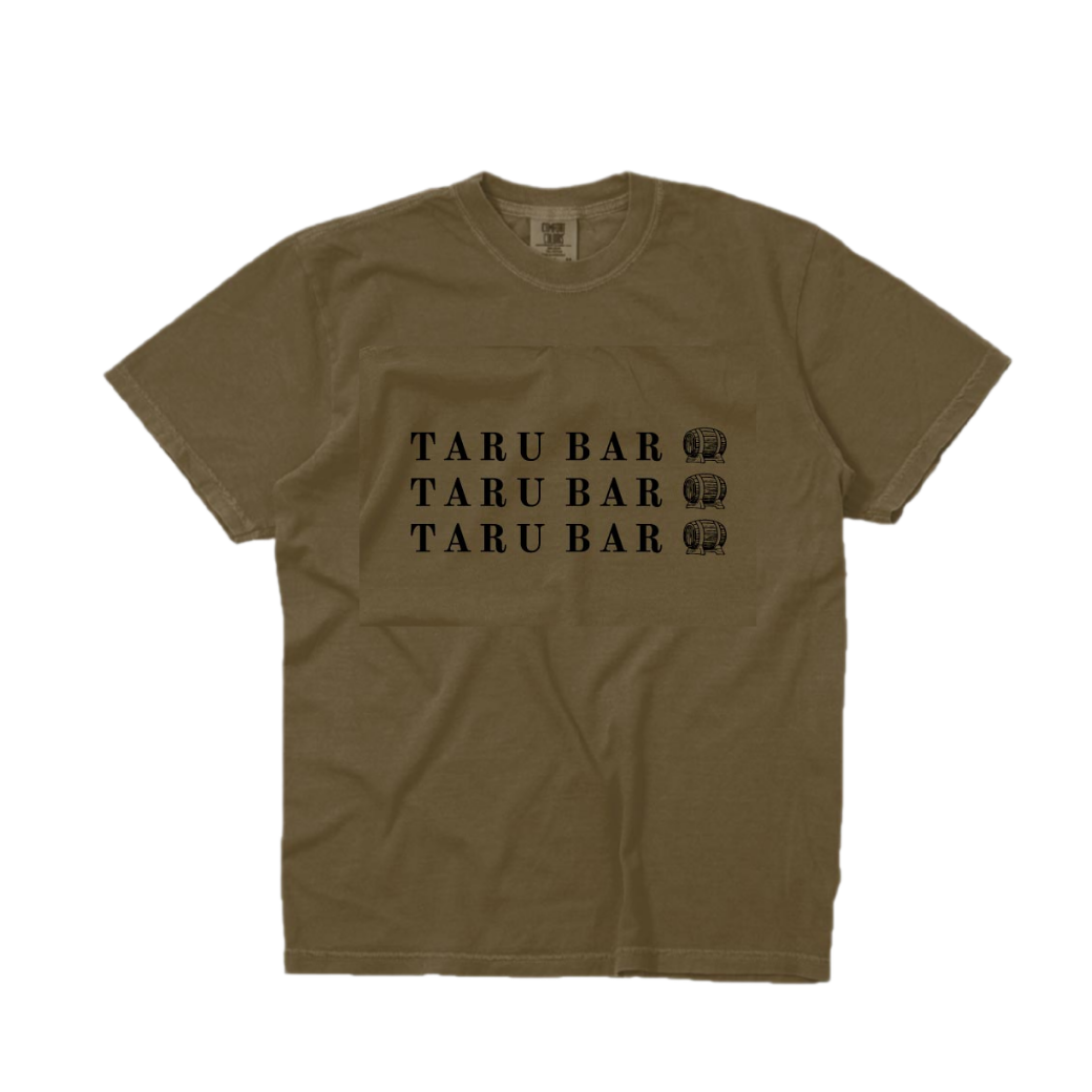 【5/10まで受注生産】TARU Tee Front triple Print ver(ユニセックス)