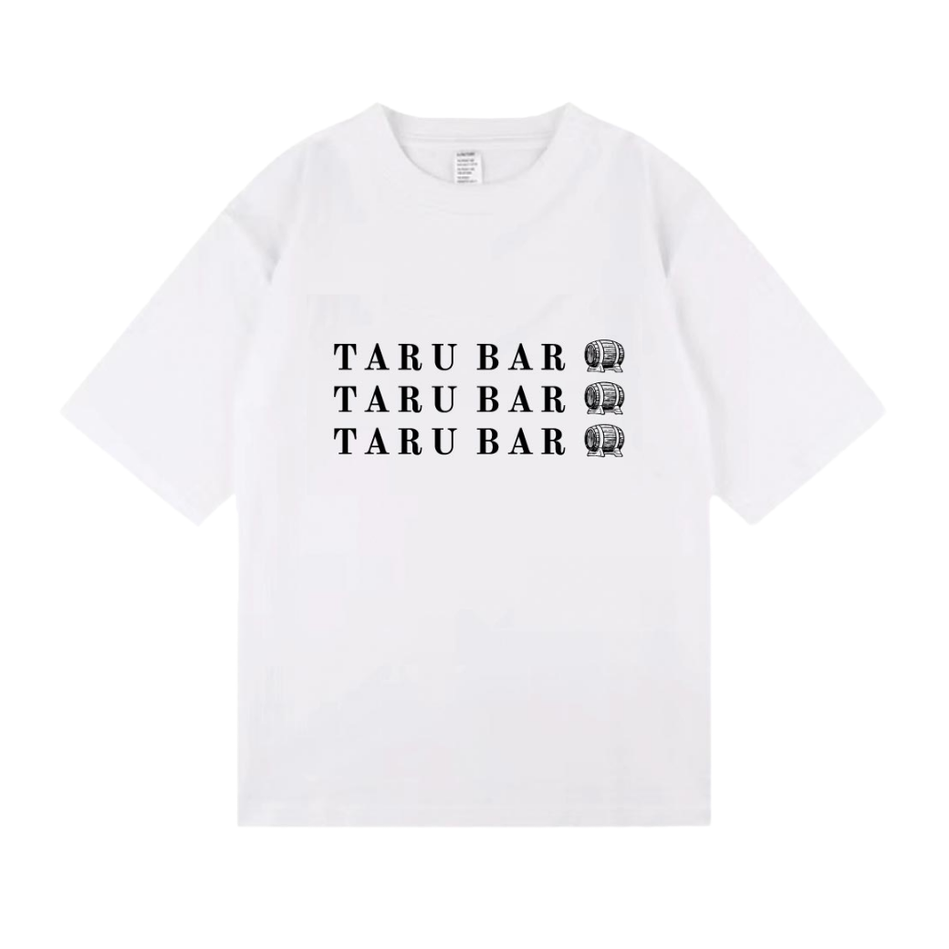 【5/10まで受注生産】TARU Tee Big Front triple print ver