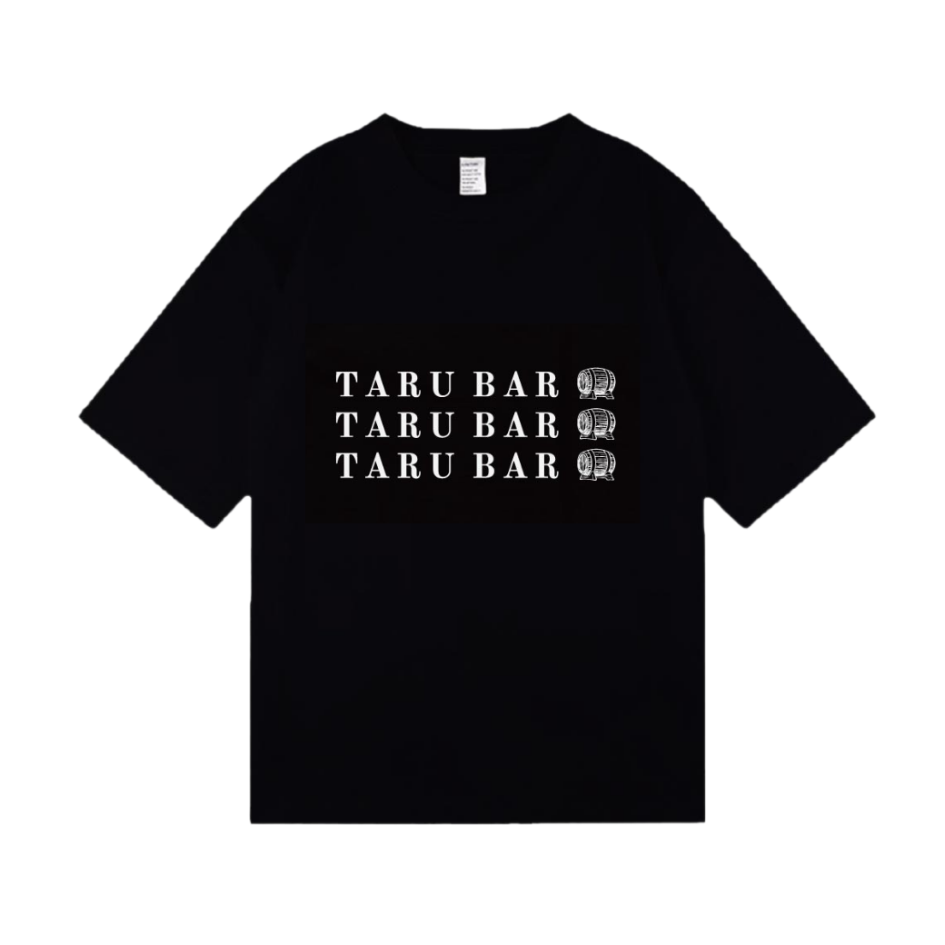 【5/10まで受注生産】TARU Tee Big Front triple print ver
