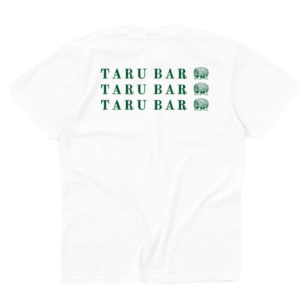 【5/10まで受注生産】TARU Tee Back triple Print ver(ユニセックス)