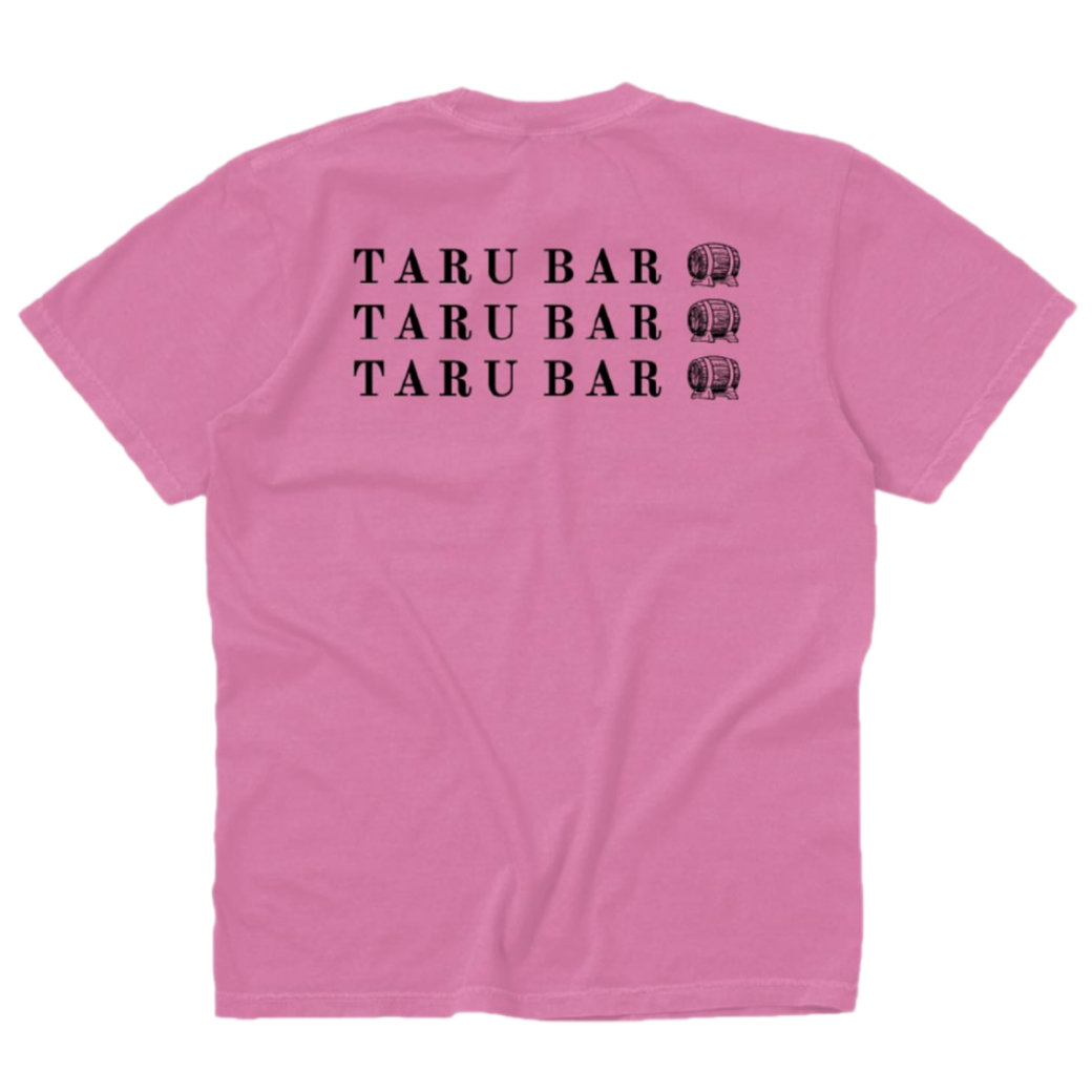 【5/10まで受注生産】TARU Tee Back triple Print ver(ユニセックス)