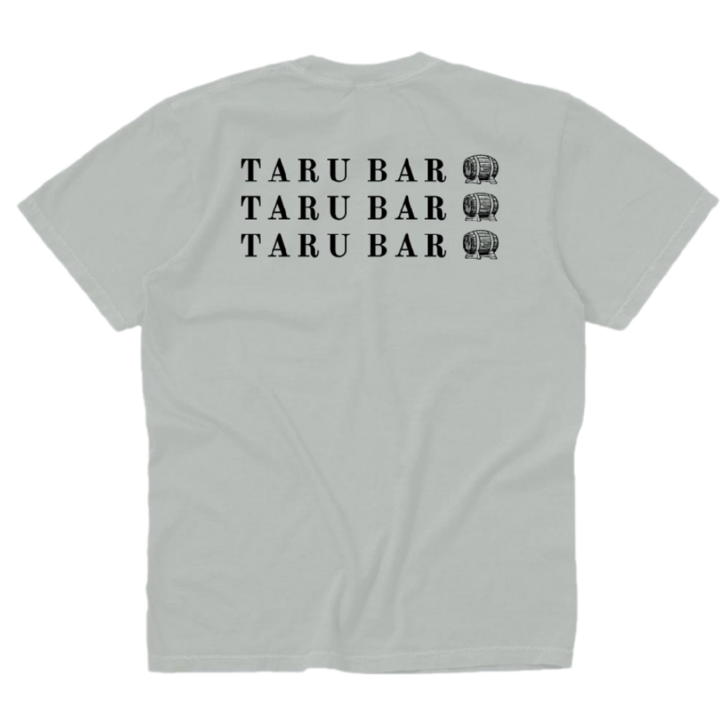 【5/10まで受注生産】TARU Tee Back triple Print ver(ユニセックス)