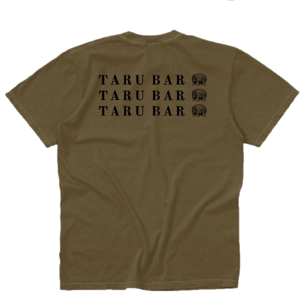 【5/10まで受注生産】TARU Tee Back triple Print ver(ユニセックス)