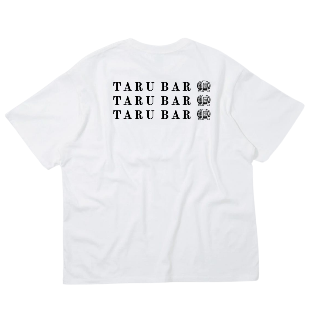 【5/10まで受注生産】TARU Tee Big＆heavy Back triple print ver