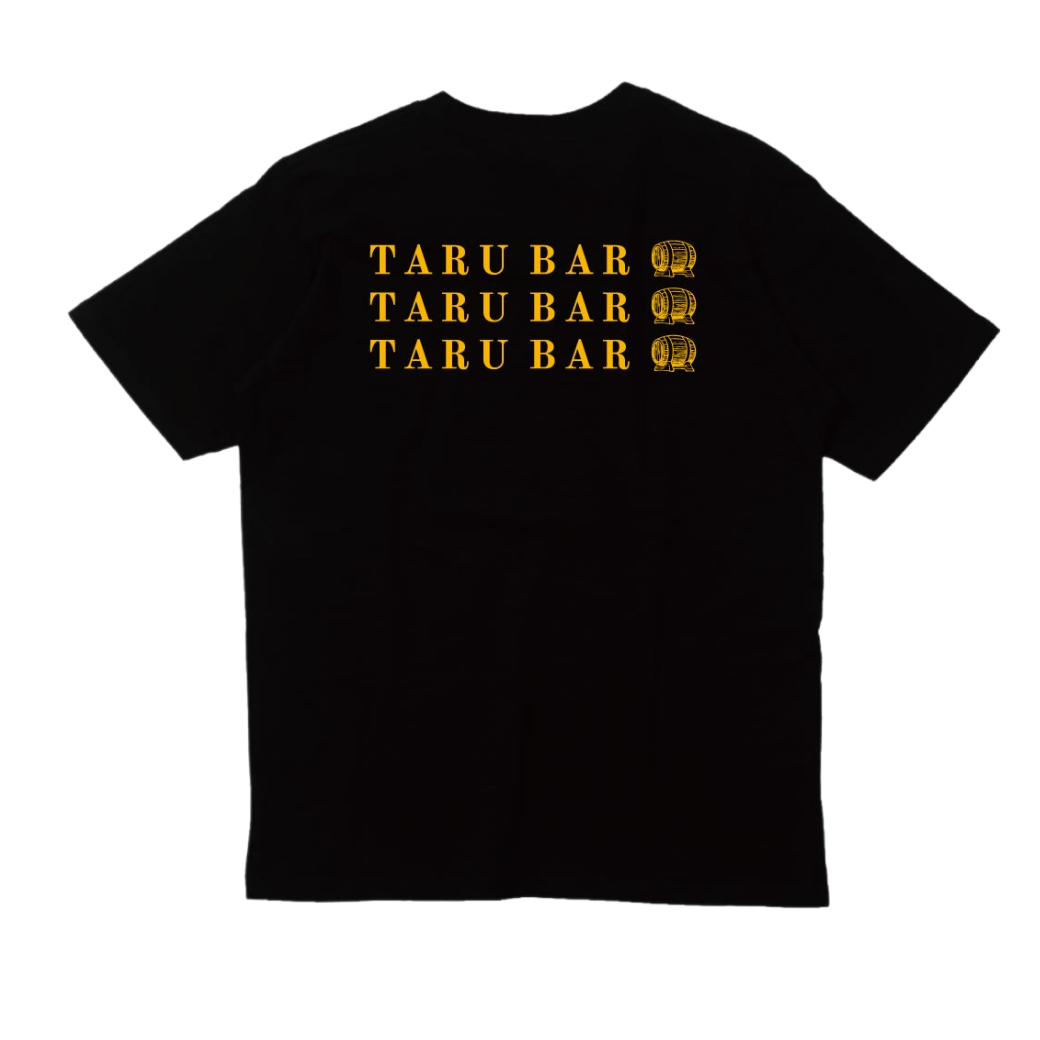 【5/10まで受注生産】TARU Tee Big＆heavy Back triple print ver